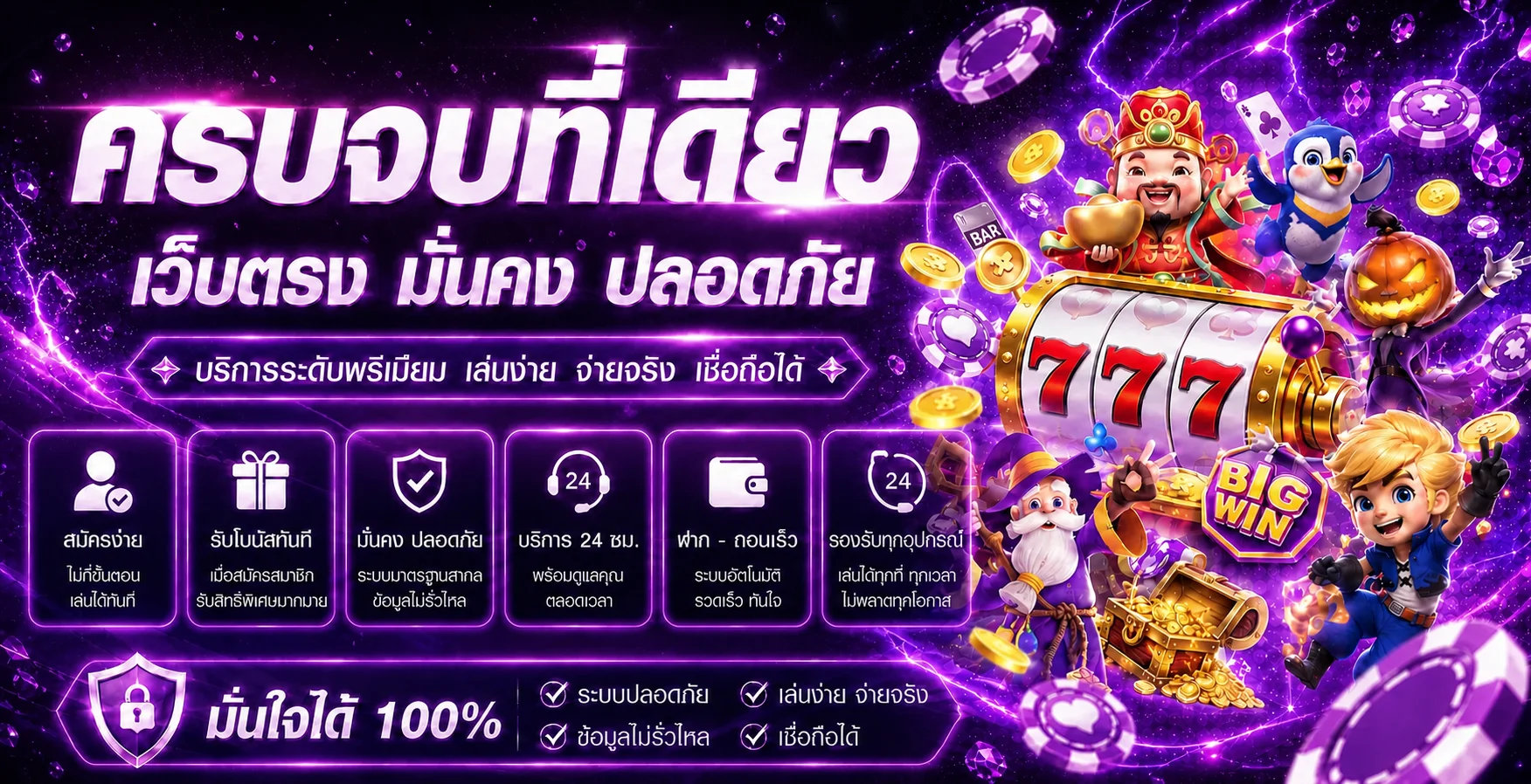 แบนเนอร์ PUNPRO777 เว็บตรงและบริการสำหรับสมาชิก